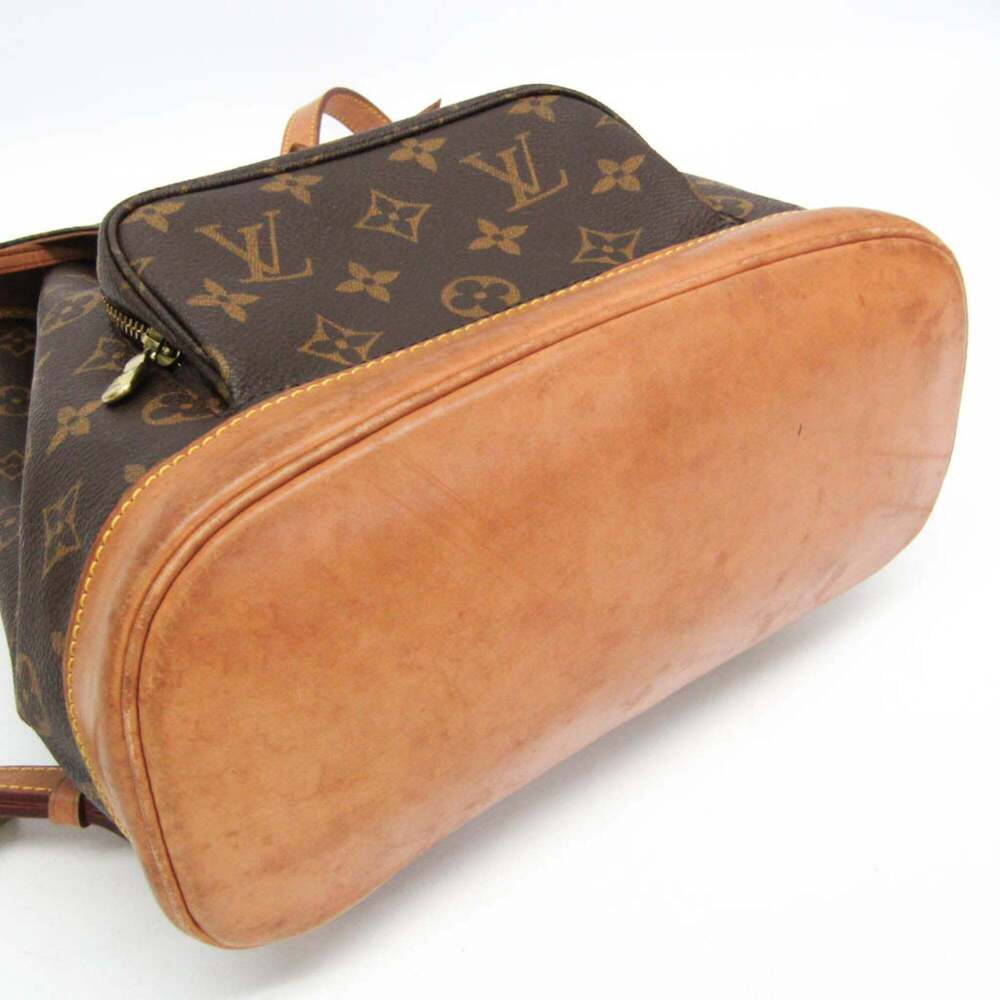 LOUIS VUITTON Authentic Brown Monogram Backpack - Picture 5 of 12